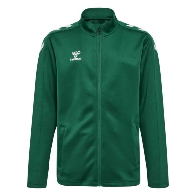 яке,детски,анцузи,hummel,core,xk,poly,tracksuit,jacket,green,(evergreen)