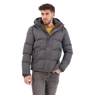 яке,мъжки,якета,superdry,everest,short,puffer,jacket,charcoal,(grey)
