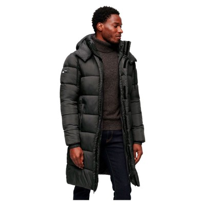 яке,мъжки,якета,superdry,rips,longline,puffer,jacket,brown