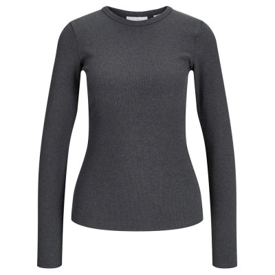 тениска,дамски,тениски,jack,&,jones,freya,rib,jjxx,long,sleeve,t,shirt,grey,(dark,grey,melange)