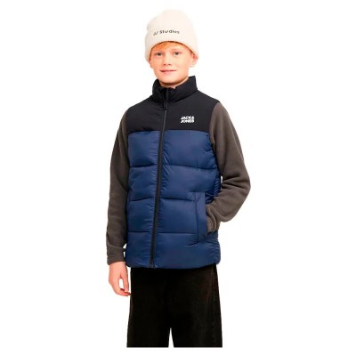 сако,детски,потници,jack,&,jones,toby,vest,blue,(navy,blazer,print,white,jack,jones,logo,on,chest)