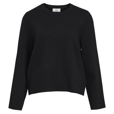 блуза,дамски,пуловери,дамски,плетени,дрехи,object,reynard,square,sweater,black