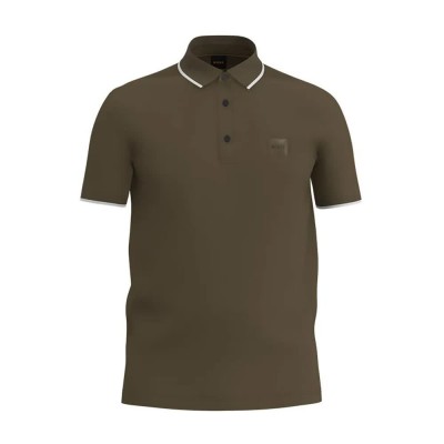 мъжки,блузи,с,яка,boss,passertip,10256683,short,sleeve,polo,open,green,(green)