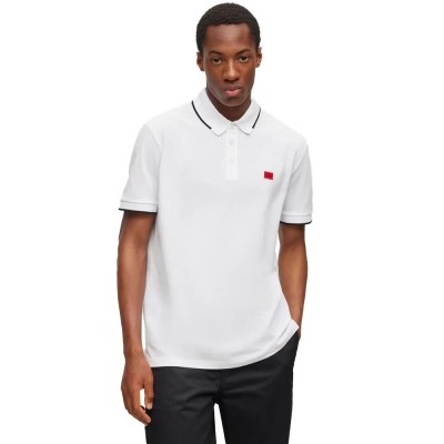 мъжки,блузи,с,яка,hugo,deresino232,10231467,01,short,sleeve,polo,open,white,(white)