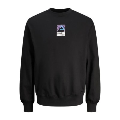 блуза,мъжки,пуловери,jack,&,jones,12256507,sweatshirt,black