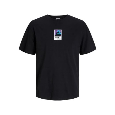 тениска,мъжки,тениски,jack,&,jones,12256682,short,sleeve,t,shirt,black