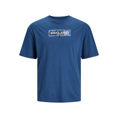 тениска,мъжки,тениски,jack,&,jones,aop,print,short,sleeve,t,shirt,ensign,blue,(blue)