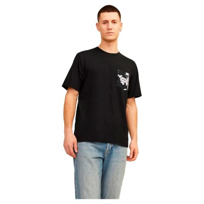 тениска,мъжки,тениски,jack,&,jones,aruba,convo,pocket,short,sleeve,t,shirt,black,(black)