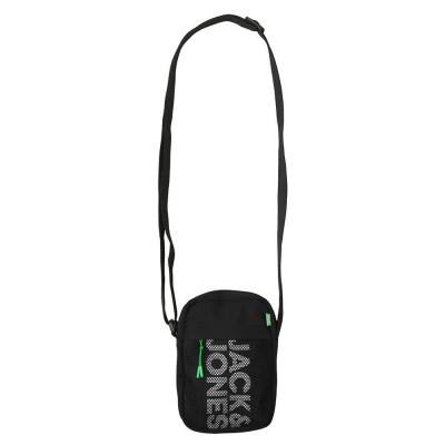 чанти,за,през,рамо,jack,&,jones,ashford,mesh,crossbody,crossbody,black,(black,detail,island,green)