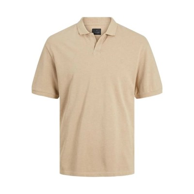 мъжки,блузи,с,яка,jack,&,jones,bladon,short,sleeve,polo,beige,(ecru,detail,melange)