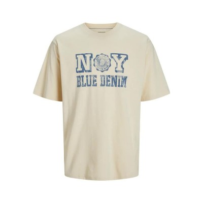 тениска,мъжки,тениски,jack,&,jones,blugavin,short,sleeve,t,shirt,beige,(summer,sand)