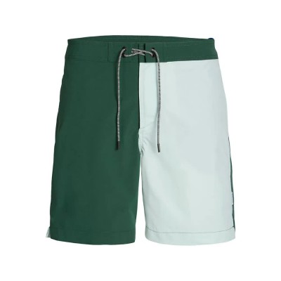 бански,гащета,мъжки,бански,костюми,jack,&,jones,capri,swimming,shorts,green,(dark,green)