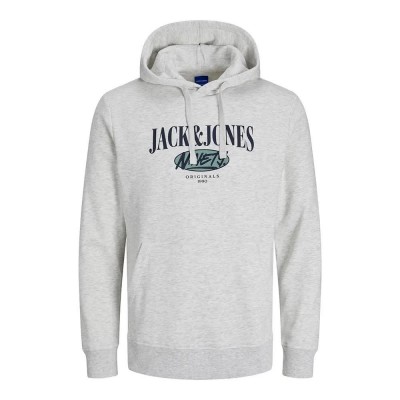 суичър,мъжки,пуловери,jack,&,jones,cobin,hoodie,white,melange,(grey)