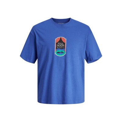 тениска,мъжки,тениски,jack,&,jones,delirium,short,sleeve,t,shirt,blue,(dazzling,blue)