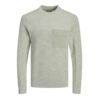 блуза,мъжки,пуловери,jack,&,jones,digital,linen,sweater,grey