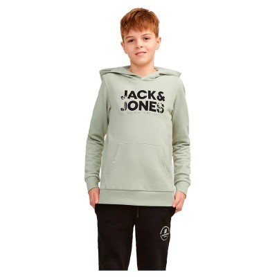 суичър,детски,блузи,jack,&,jones,embro,palm,hoodie,beige,(desert,sage)