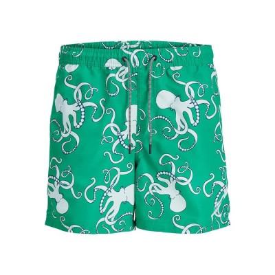 бански,гащета,мъжки,бански,костюми,jack,&,jones,fiji,aop,swimming,shorts,green,(green,bee)
