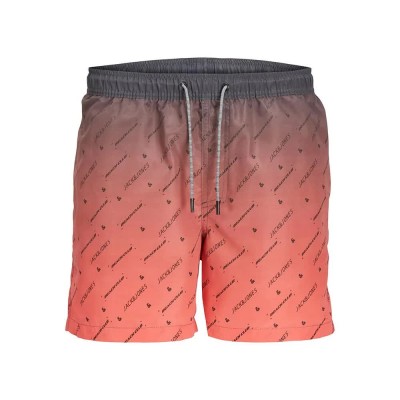 бански,гащета,мъжки,бански,костюми,jack,&,jones,fiji,gradient,swimming,shorts,orange,(hot,coral)