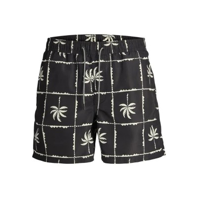 бански,гащета,мъжки,бански,костюми,jack,&,jones,fiji,oceanday,swimming,shorts,black,(black)