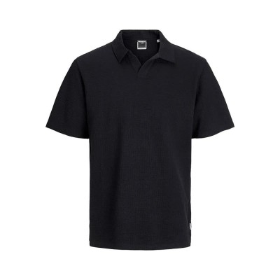 мъжки,блузи,с,яка,jack,&,jones,fred,split,short,sleeve,polo,black