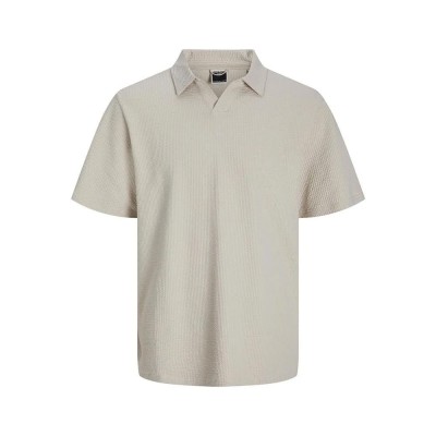 мъжки,блузи,с,яка,jack,&,jones,fred,split,short,sleeve,polo,moonbeam,(beige)