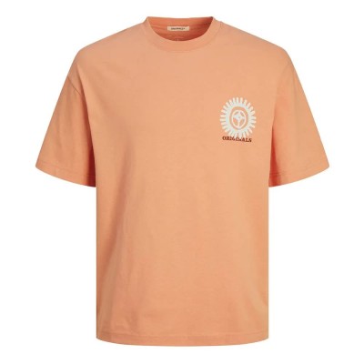 тениска,мъжки,тениски,jack,&,jones,kalbarri,back,esp,short,sleeve,t,shirt,orange,(canyon,sunset)