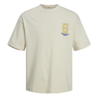 тениска,мъжки,тениски,jack,&,jones,kalbarri,back,esp,short,sleeve,t,shirt,ecru,(beige)