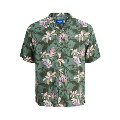 риза,с,къс,ръкав,мъжки,ризи,jack,&,jones,luke,tampa,aop,short,sleeve,shirt,laurel,wreath,(multicolor)