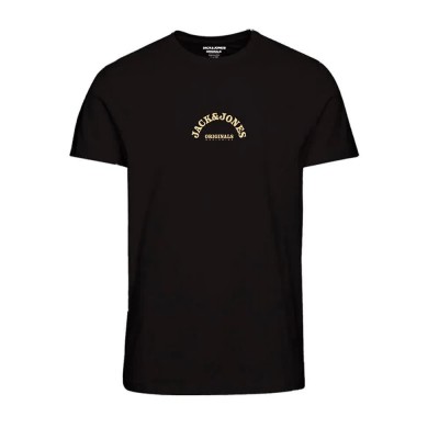 тениска,мъжки,тениски,jack,&,jones,marbella,2,short,sleeve,t,shirt,black,(black)