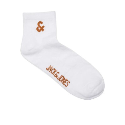 чорапи,мъжки,чорапи,jack,&,jones,mike,tennis,socks,white,detail,meerkat,logo,(white)