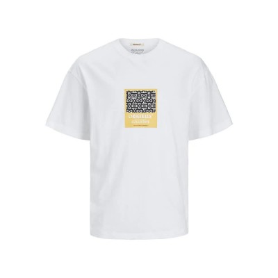 тениска,мъжки,тениски,jack,&,jones,mykonos,geo,front,short,sleeve,t,shirt,bright,white,(white)