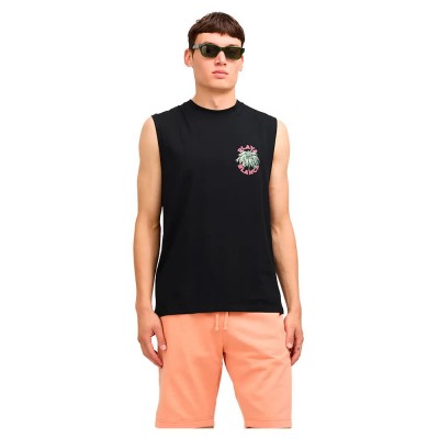 тениска,мъжки,тениски,jack,&,jones,mykonos,sleeveless,t,shirt,black
