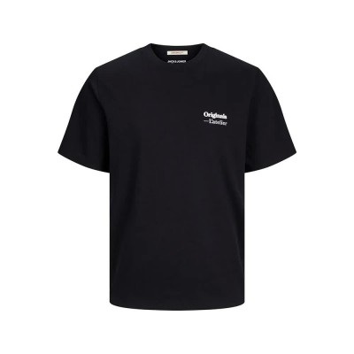 тениска,мъжки,тениски,jack,&,jones,noto,artsy,short,sleeve,t,shirt,black