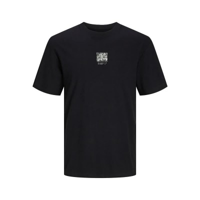 тениска,мъжки,тениски,jack,&,jones,one,color,gc,short,sleeve,t,shirt,black,(black)