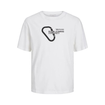 тениска,мъжки,тениски,jack,&,jones,one,color,gc,short,sleeve,t,shirt,white,(white)