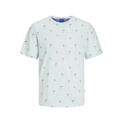 тениска,мъжки,тениски,jack,&,jones,palm,aop,dut,short,sleeve,t,shirt,skylight,(white)