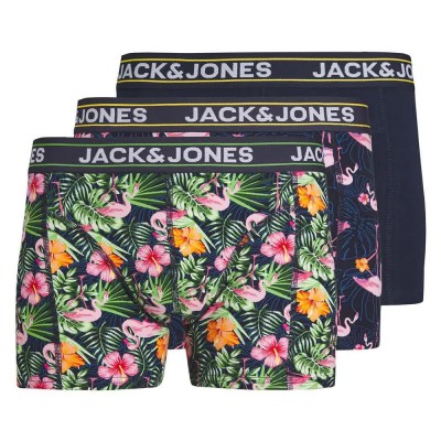 боксерки,детско,бельо,jack,&,jones,pink,flamingo,boxers,3,units,multicolor,(navy,blazer,pack,navy,blazer,navy,blazer)