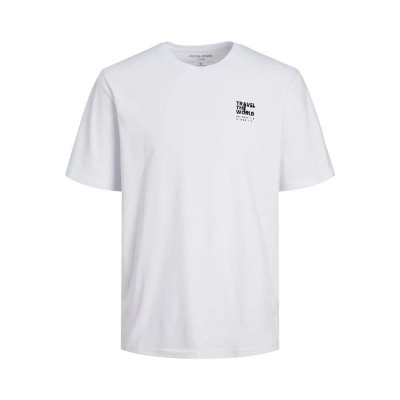 тениска,мъжки,тениски,jack,&,jones,project,short,sleeve,t,shirt,white