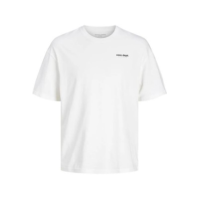 тениска,мъжки,тениски,jack,&,jones,splash,gc,short,sleeve,t,shirt,bright,white,print,small,print,(white)