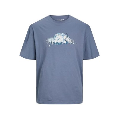 тениска,мъжки,тениски,jack,&,jones,splash,gc,short,sleeve,t,shirt,flint,stone,(blue)