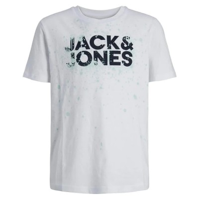 тениска,детски,тениски,jack,&,jones,splash,smu,short,sleeve,t,shirt,white