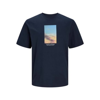 тениска,мъжки,тениски,jack,&,jones,vesterbro,picture,short,sleeve,t,shirt,blue,(sky,captain)