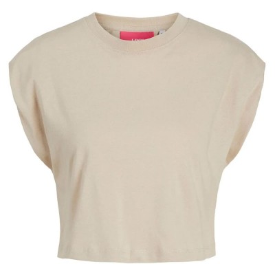 тениска,дамски,тениски,jack,&,jones,zoe,jjxx,short,sleeve,t,shirt,beige,(feather,gray)