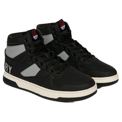 високи,кецове,дамски,маратонки,superdry,vegan,jump,high,top,trainers,black