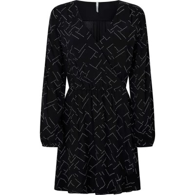 рокля,дамски,поли,и,рокли,pepe,jeans,amber,long,sleeve,short,dress,black,(black)