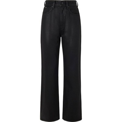 дамски,панталони,pepe,jeans,coated,straight,fit,jeans,black
