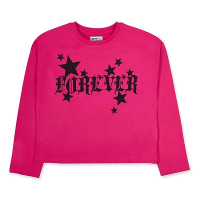 тениска,мъжки,тениски,дамски,тениски,tuc,tuc,dark,romance,long,sleeve,t,shirt,pink,(fuchsia,1)