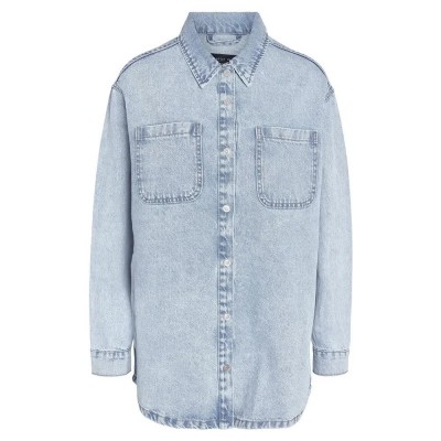 дамски,якета,и,палта,noisy,may,alva,overshirt,blue,(light,blue,denim)