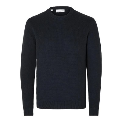 блуза,мъжки,пуловери,selected,dane,sweater,sky,captain,(blue)