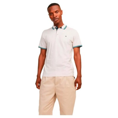 мъжки,блузи,с,яка,jack,&,jones,paulos,short,sleeve,polo,beige,(moonbeam,detail,play)